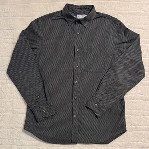 Men's Old Navy Gray with White Dots Everyday Shirt